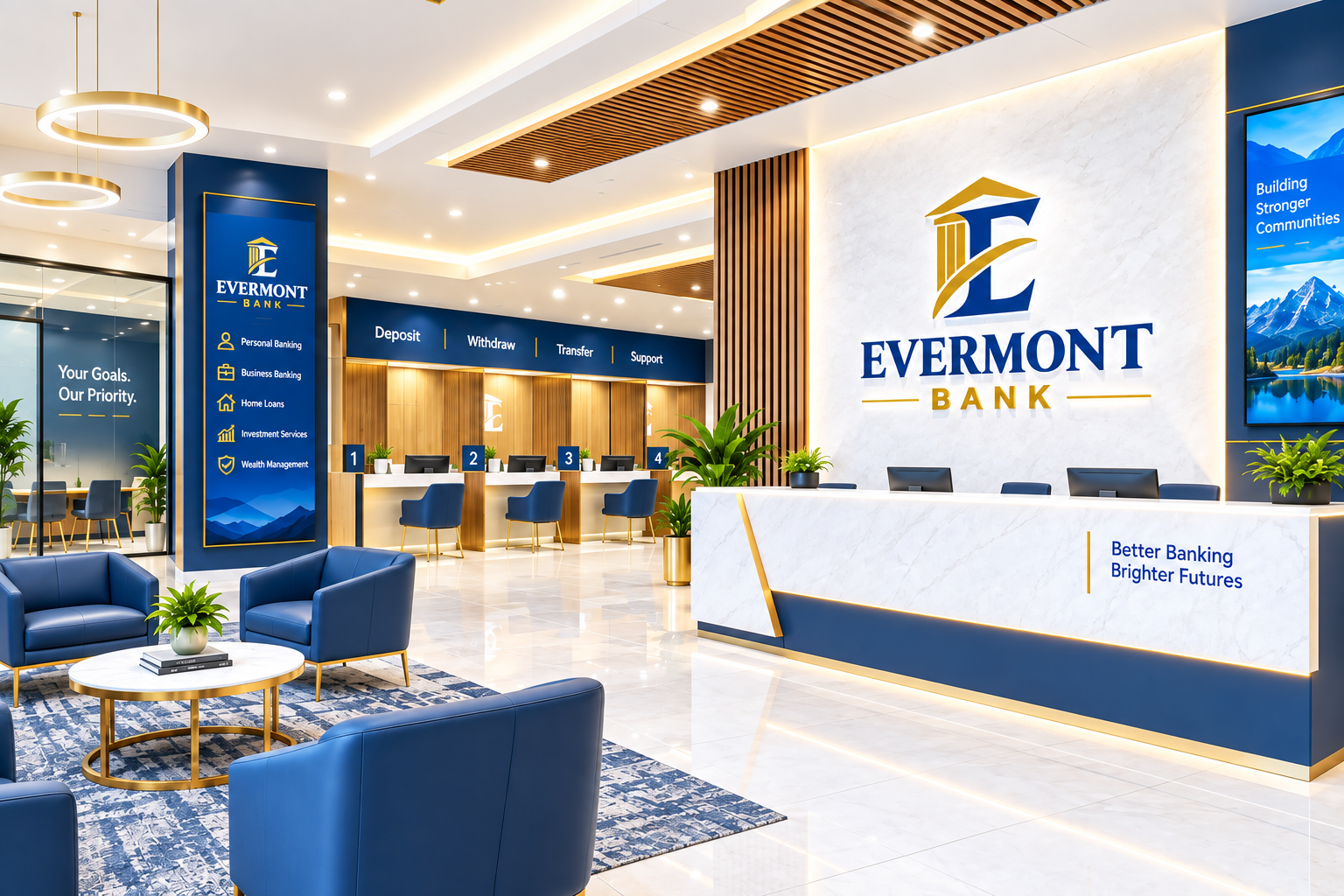 Evermont Bank banking services overview